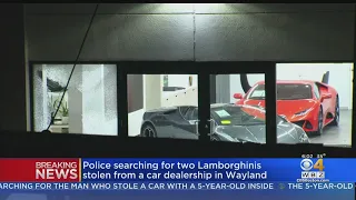 Two Lamborghinis Stolen From Herb Chambers Dealership In Wayland