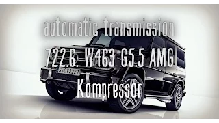 Ремонт АКПП 722.6. W463 G5.5 AMG Kompressor