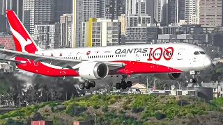 20 BIG PLANE LANDINGS and TAKEOFFS from CLOSE UP | Sydney Airport Plane Spotting [SYD/YSSY]