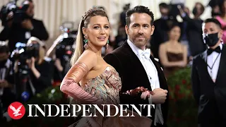 Ryan Reynolds applauds wife Blake Lively's Met Gala outfit reveal