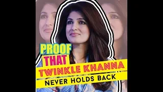 Twinkle Khanna Never Holds Back | No-Nonsense Lady | Sassiest Person | MissMalini