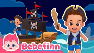 I'm a Pirate 🏴‍☠️ | Captain Hero Brody | Bebefinn Sing Along2 | Nursery Rhymes & Kids Songs