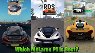 Best McLaren P1 in Extreme Car Driving Simulator VS Real Driving School VS Car Parking Multiplayer