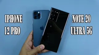iPhone 12 Pro vs Samsung Galaxy Note20 Ultra | Apple A14 Bionic vs Snapdragon 865+