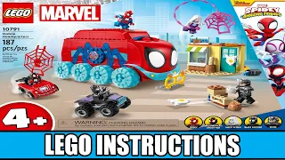 LEGO Instructions | Marvel Super Heroes | 10791 | Team Spidey's Mobile Headquarters (All Books)