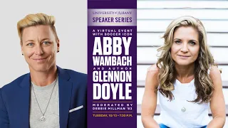 UAlbany Speaker Series with soccer icon Abby Wambach and author Glennon Doyle