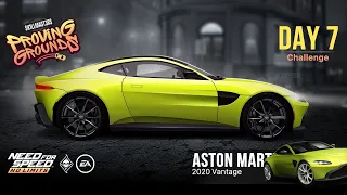 Need For Speed: No Limits | Aston Martin Vantage (Proving Grounds - Day 7 | Challenge) - SE Guide