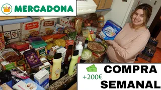 SUPER COMPRA SEMANAL MERCADONA!!! CON TODOS LOS PRECIOS 💵🛒||LYDIA FORES VLOGS