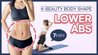 HOW TO LOSE LOWER BELLY FAT/ K POP BODY SHAPE / NO EQUIPMENT / BURN LOWER BELLY FAT