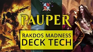 Rakdos Madness Pauper Deck Tech MTG