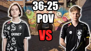 CS2 POV | DONK INSANE GAME VS m0nesy (36/25) Faceit | Overpass