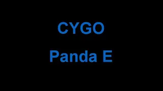 CYGO - Panda E (Караоке)