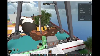 🎢 Disney World Ultimate Theme Park The Swinging Ship upside down