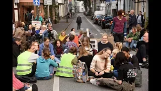200 Klima-Aktivisten besetzen Straßen in Soest