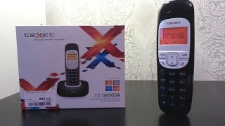 teXet TX D6505A распаковка и обзор