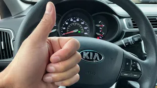 KIA RIO – Economy mode button