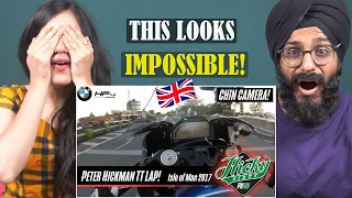 Indians React to Peter Hickman Chin Camera - Isle of Man TT Full Lap!