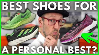 BEST RUNNING SHOES FOR A PERSONAL BEST or RECORD | EXAMINING THE VIEWERS PR/PB SHOES | EDDBUD