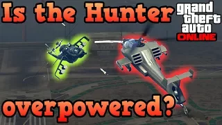 Hunter VS all the other helicopters! - GTA Online epic battles