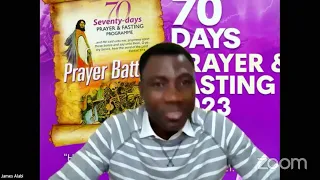 DAY 20 MFM 70 DAYS PRAYER AND FASTING || 26TH AUGUST 2023