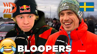 ABBA Songs and Burnt Sausages - Best of Bloopers and Funny Moments from Rally Sweden 2023