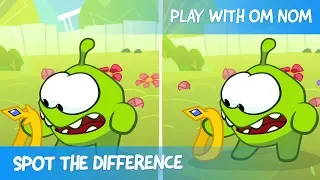 Spot the Difference - Om Nom Stories: Super-Noms (Cut the Rope)