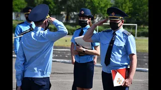 Царемонія випуску молодих фахівців з вищих навчальних закладів ДСНС