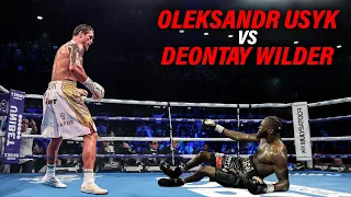 Usyk DESTROYS Deontay Wilder 2024 | Boxing | Highlights |