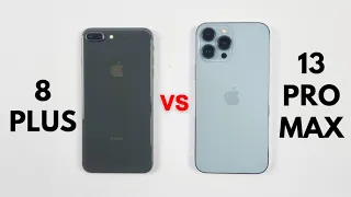 iPhone 8 Plus Vs iPhone 13 Pro Max Speed Test & Camera Comparison 2023