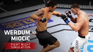 EA Sports UFC 2: UFC 198 - Werdum vs Miocic Gameplay Fight Simulation