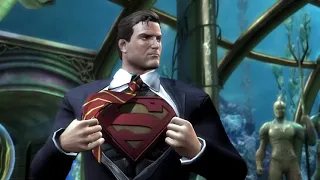 Superman vs Shazam Injustice : Gods Among Us PS4