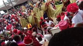 IDJU OWHURIE (AGBASSA JUJU) Which is celebrated by the great AGBARHA WARRI kingdom