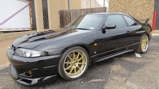 1997 Nissan Skyline GT-R V-Spec (R33) Start Up, Exhaust, and In Depth Review