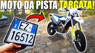 COME TARGARE UNA MOTO!