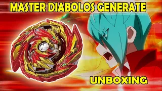 Подробный обзор Бейблейд Мастер Диаболос / Unboxing B-155 Master Diabolos Generate Beyblade Burst GT