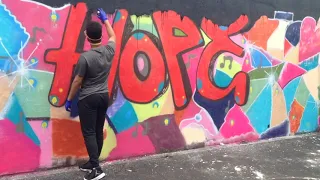 Street Art Summer Masterclass 2019 -   High Oak Youth and Community Centre