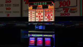 Big Win on 💥💰Sizzling 7💰💥 #gambling #casino