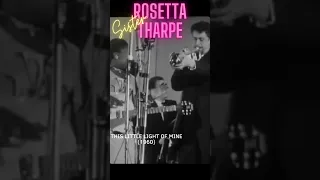 Sister Rosetta Tharpe  | This little light of mine | 1960 #reels  #shorts #viral #youtubeshorts