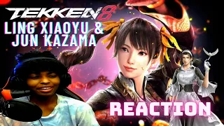 Ling Xiaoyu & Jun Kazama Tekken 8 Reaction Video "LING NATION"