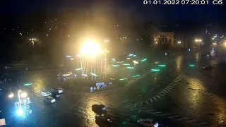 Веб-камера Киев Европейская площадь + Майдан 2022 01 01