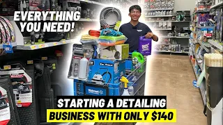 How To Start a Detailing Business With Only $140 (Walmart Edition) - Detailing Beyond Limits