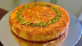 The perfect Kunafa Recipe Crispy and Silky | Cream Filled Kunafa Recipe Ramadan Dessert