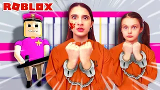 SCAPPIAMO dalla PRIGIONE della POLIZIOTTA di ROBLOX •Escapes Police Girl Prison Run Obby•