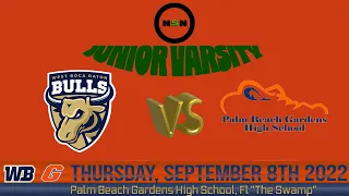 9/8/22 West Boca Raton vs Palm Beach Gardens, JV Volleyball 🏐 Thursday