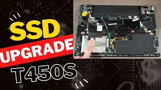 Lenovo Thinkpad T450 Hard Drive/SSD Replacement #lenovo #T450 #ssd upgrade #info