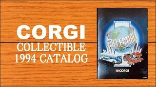 CORGI COLLECTIBLE 1994 CATALOG