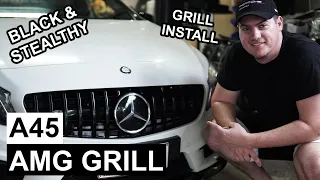 A45 AMG GT Black Grille Install | How To