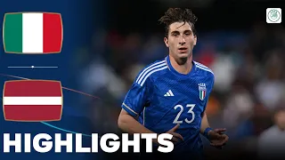 Italy vs Latvia | Highlights | U21 Euro Qualification 22-03-2024