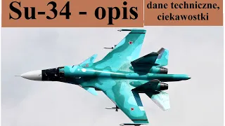 Su-34 - opis, dane techniczne i ciekawostki