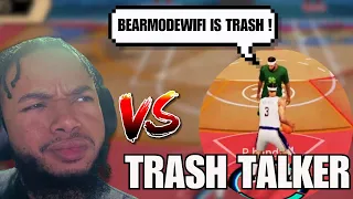 A TRASH TALKER CHALLENGED ME TO A 1V1 IN NBA INFINITE! VERY INTENSE!